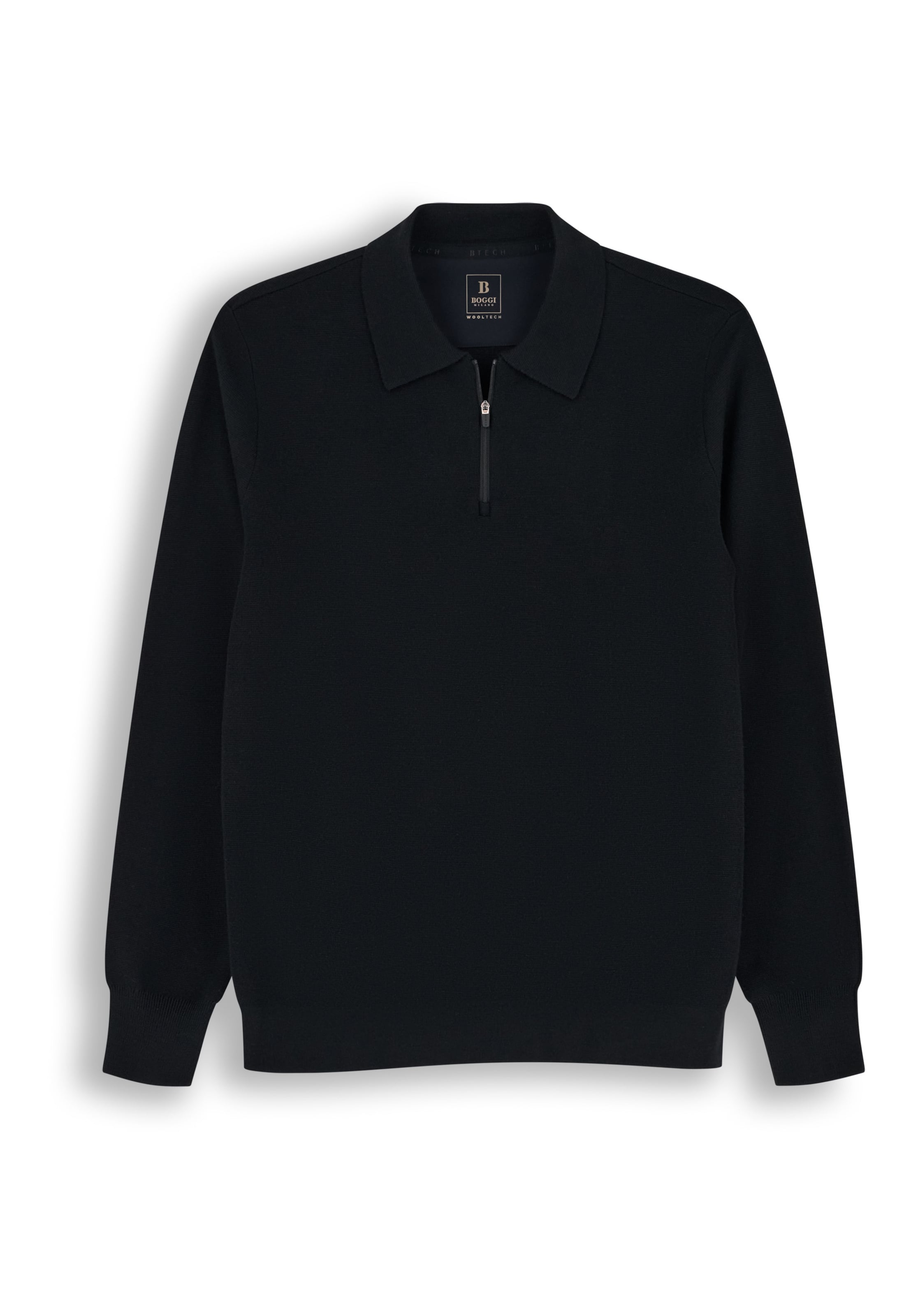 Boggi Milano Shirt in Black: front
