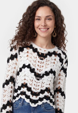 Pull-over usha FESTIVAL en blanc