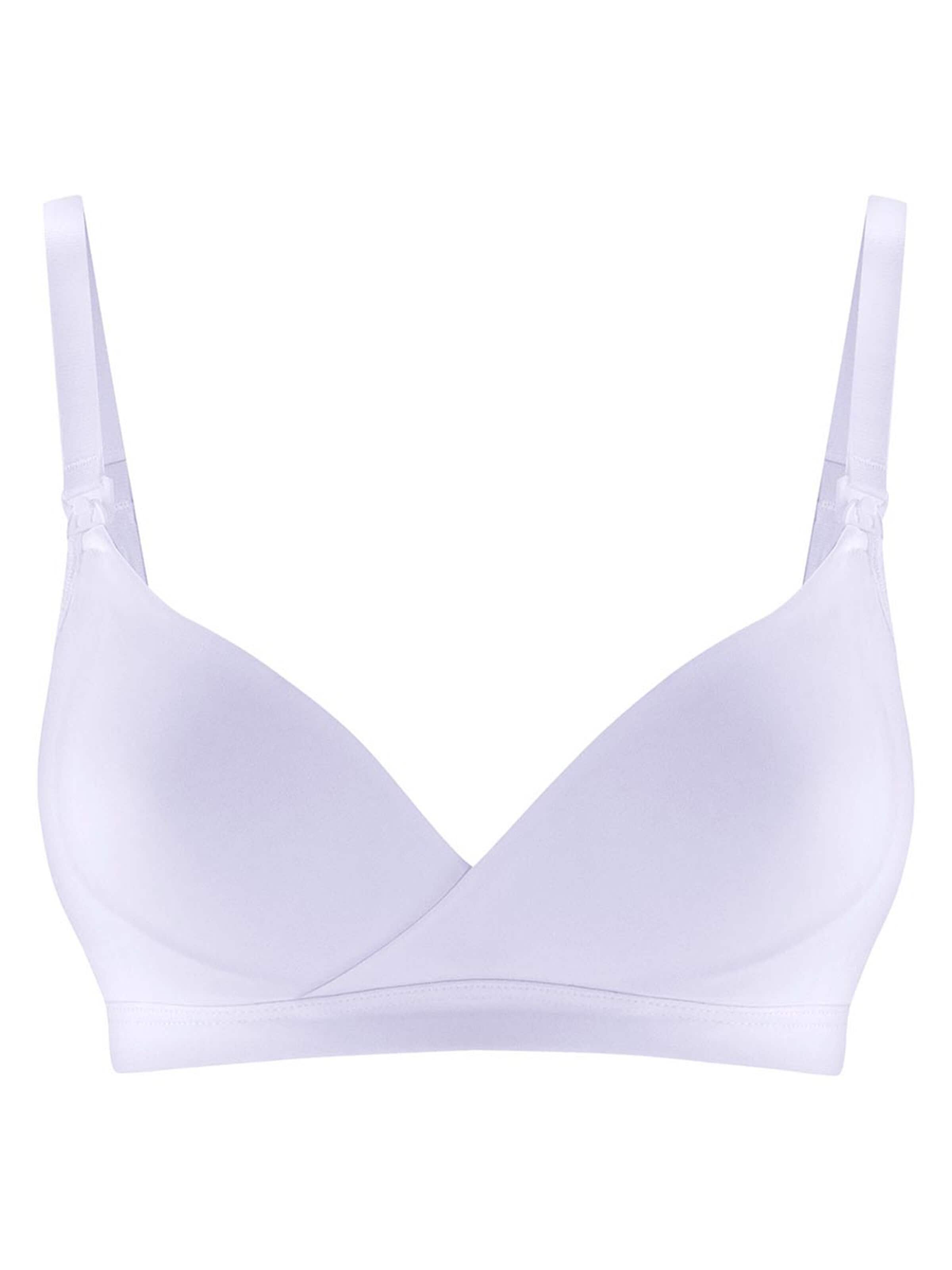 BELLYBUTTON Nursing Bra 'MAIRA' in White: front