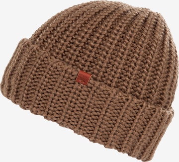 Bickley + Mitchell Beanie in Brown: front