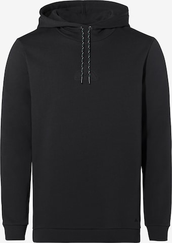 VAUDE Sportsweatshirt 'Manukau' in Zwart: voorkant