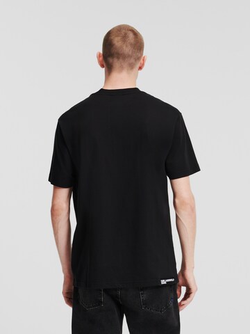 T-Shirt KARL LAGERFELD JEANS en noir