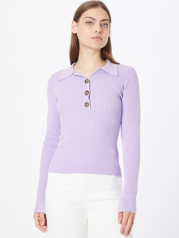 Warehouse Pullover in Lila: predná strana