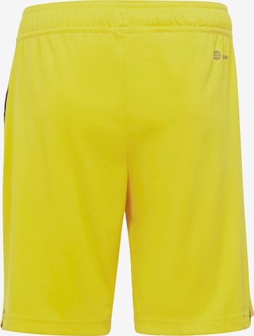 ADIDAS PERFORMANCE Regular Workout Pants 'Tiro 23 League' in Yellow