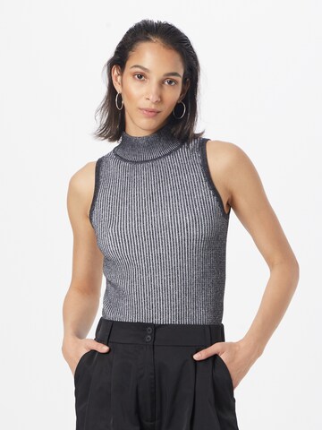 DKNY Gebreide top in Zwart: voorkant