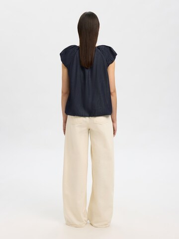 Camicia da donna di SELECTED in blu