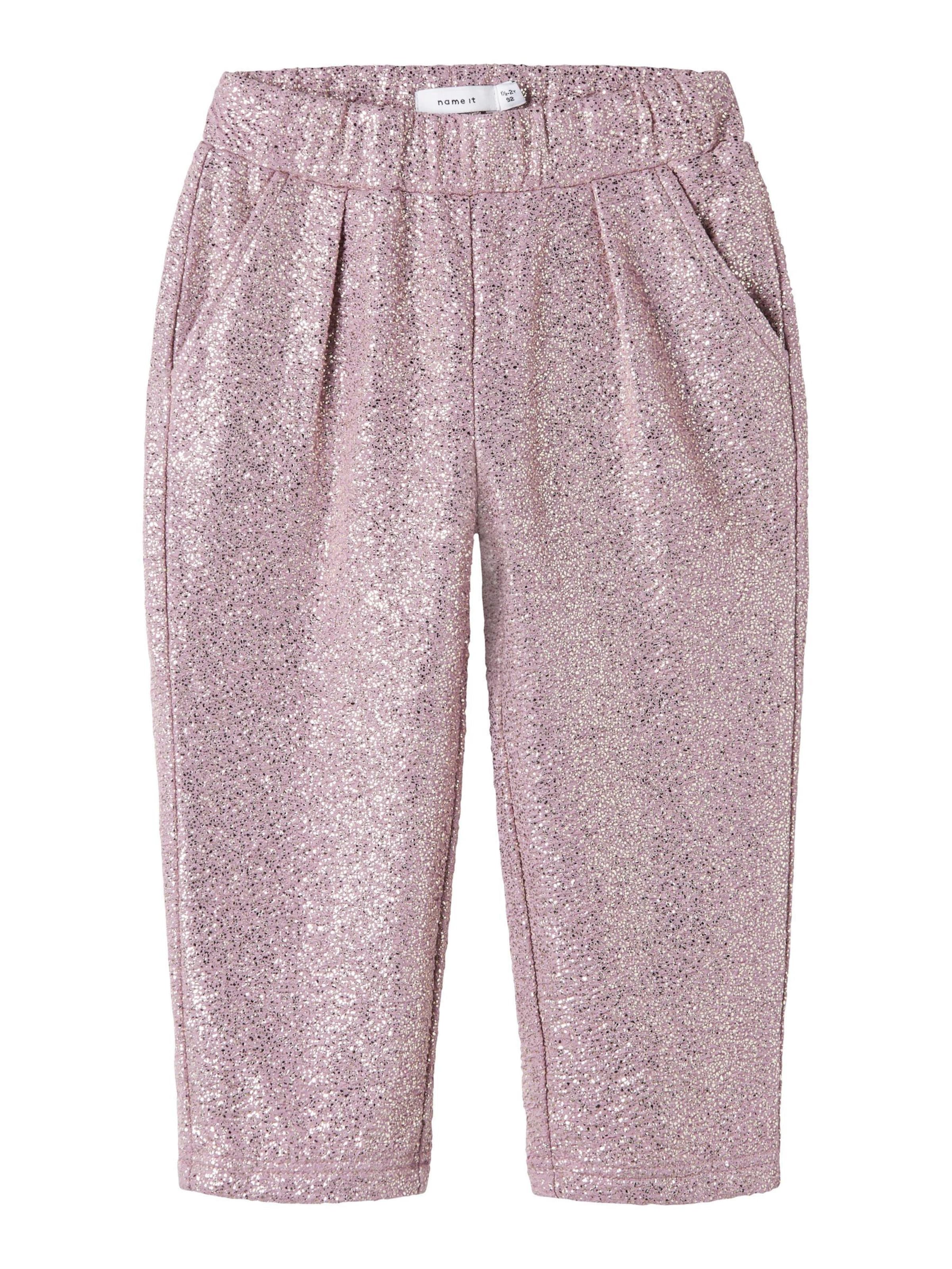NAME IT Regular Trousers in Purple: front
