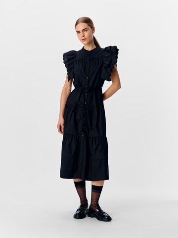 OBJECT Shirt dress 'OBJHOPE' in Black