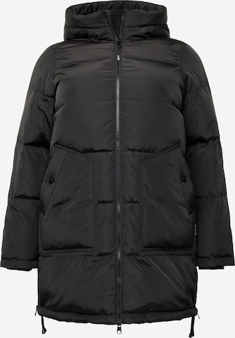 Vero Moda Curve Jacke 'OSLO' in Schwarz: predná strana