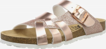 LICO Pantolette 'Bioline Latino' in Pink: Vorderseite