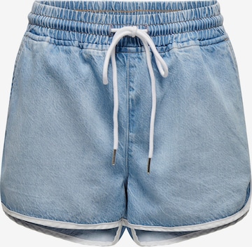 ONLY Regular Shorts 'PIERCE' in Blau: predná strana