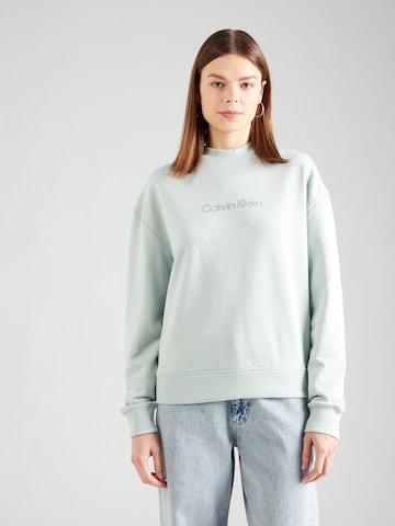 Calvin Klein Sweatshirt 'HERO' in Grey: front