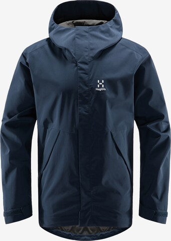 Haglöfs Outdoor jacket 'Tjärn' in Blue: front