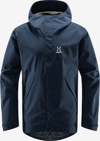 Haglöfs Outdoor jacket 'Tjärn' in Blue: front