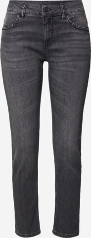 Sisley Slimfit Jeans in Grijs: voorkant