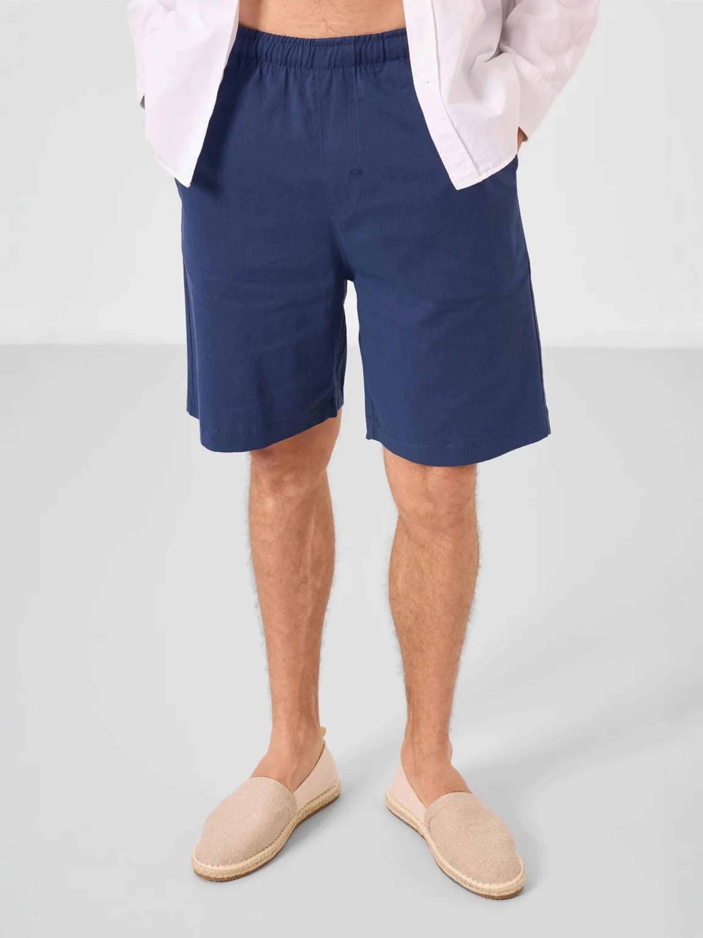 Regular Pantalon chino Tommy Life en bleu : devant