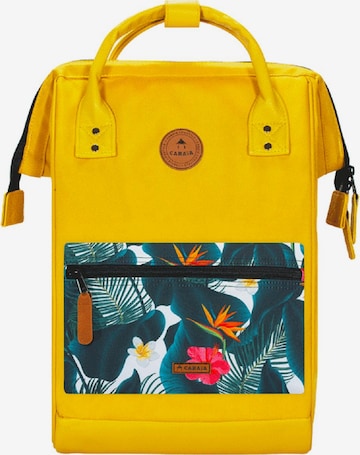 Cabaia Backpack in Yellow: front
