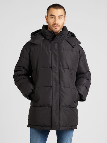 Veste d’hiver TOPMAN en noir : devant