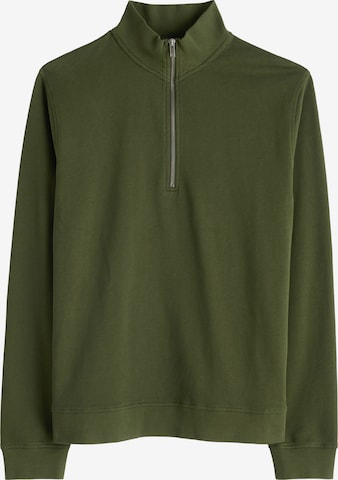 Seasalt Cornwall Collegepaita 'Wood Moss' värissä vihreä: etupuoli