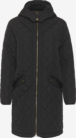 Cream Mantel 'CRArwen' in Schwarz: Vorderseite