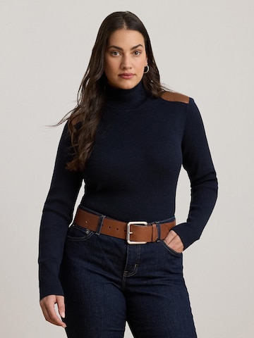 Pullover 'AMANDA' di Lauren Ralph Lauren Plus in blu: frontale