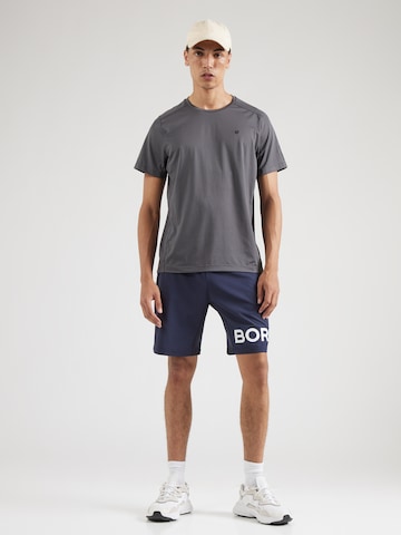 BJÖRN BORG Regular Sportbroek in Blauw