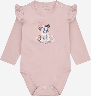 Hust & Claire Potkuhousut/body 'Bri Sweet Puppy' värissä vaaleanpunainen: etupuoli
