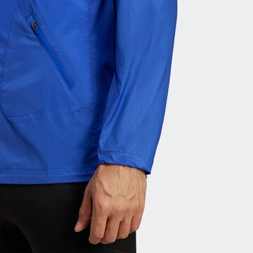 ADIDAS SPORTSWEAR Athletic Jacket 'Marathon' in Blue