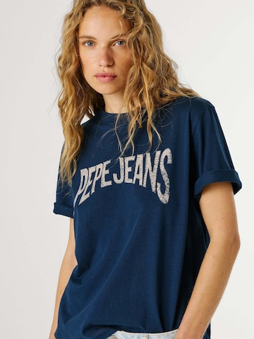 T-shirt 'Maca' Pepe Jeans en bleu