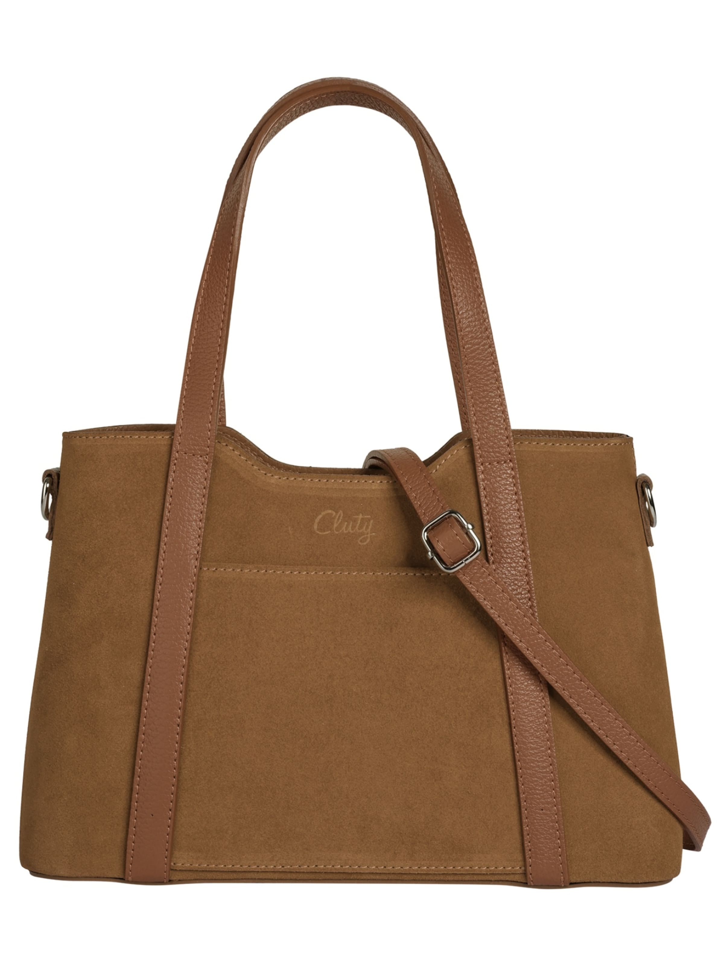Cluty Handtasche‌‌‌‌‌‌ in Braun: Vorderseite