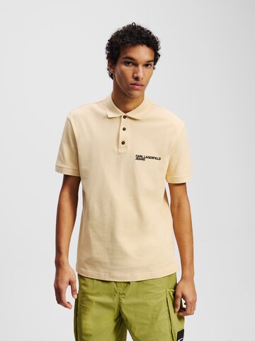 Maglietta di KARL LAGERFELD JEANS in beige: frontale