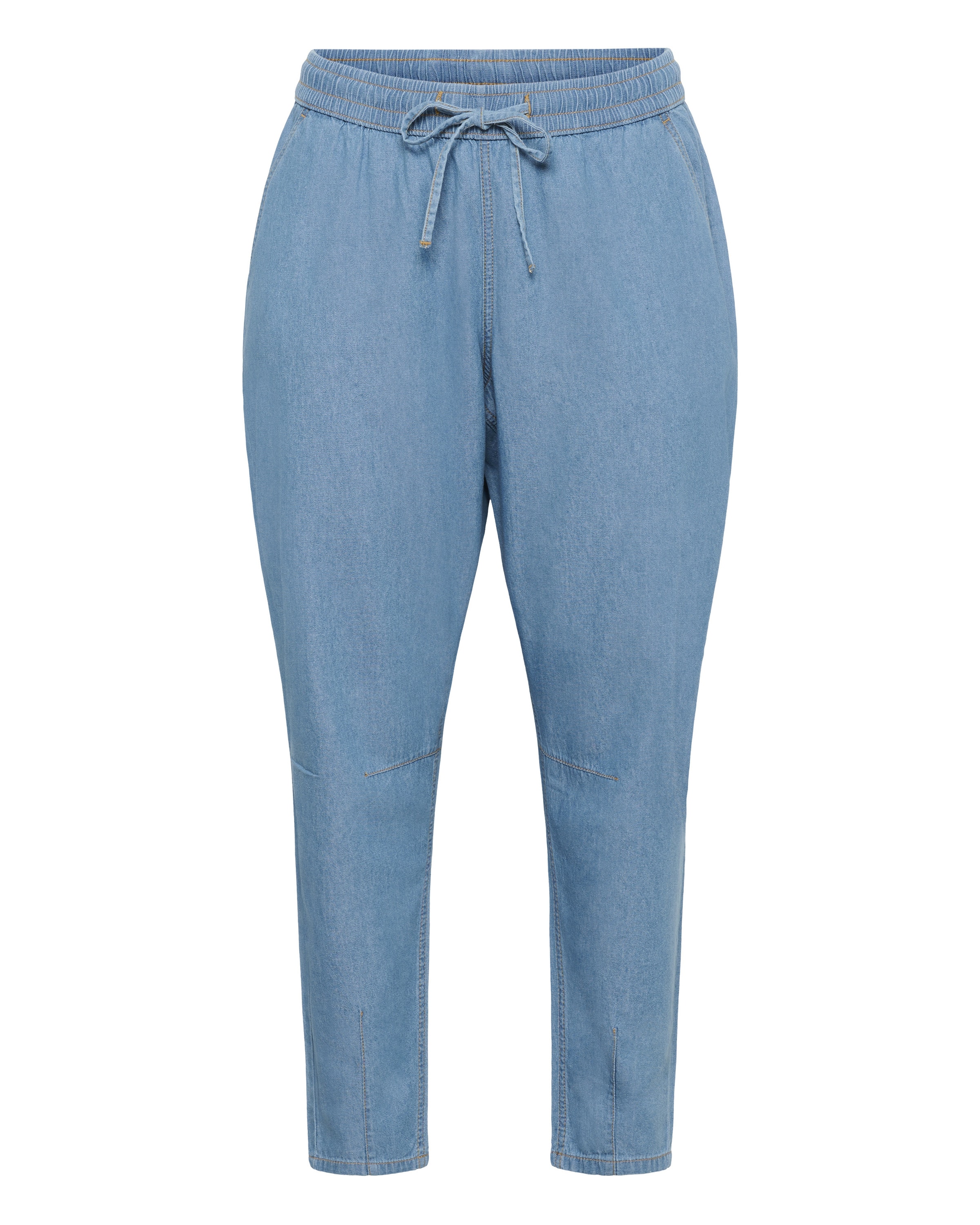 KAFFE CURVE Loosefit Nadrág 'KCLouisa' - kék: elől