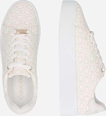 Baskets basses Calvin Klein en blanc