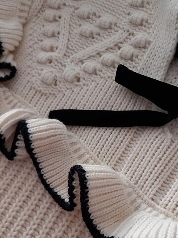 Pull-over Bianco Lucci en beige