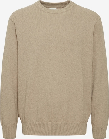 Pull-over 'Ike' !Solid en beige : devant