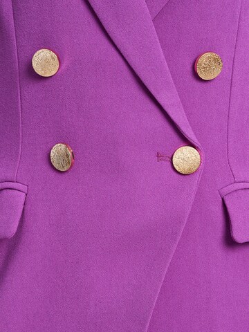 Blazer 'AMBER' Tussah en violet