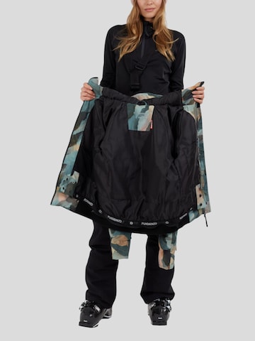 Fundango Udendørsjakke 'Zina Padded ' i grøn