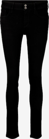 TOM TAILOR - Skinny Vaquero 'Alexa' en negro: frente