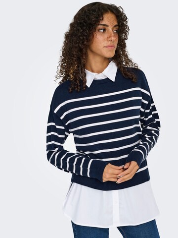 ONLY Pullover 'ONLPayson' in Blau