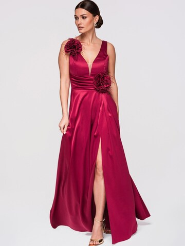 Ombre Abendkleid‌‌‌‌ in Rot