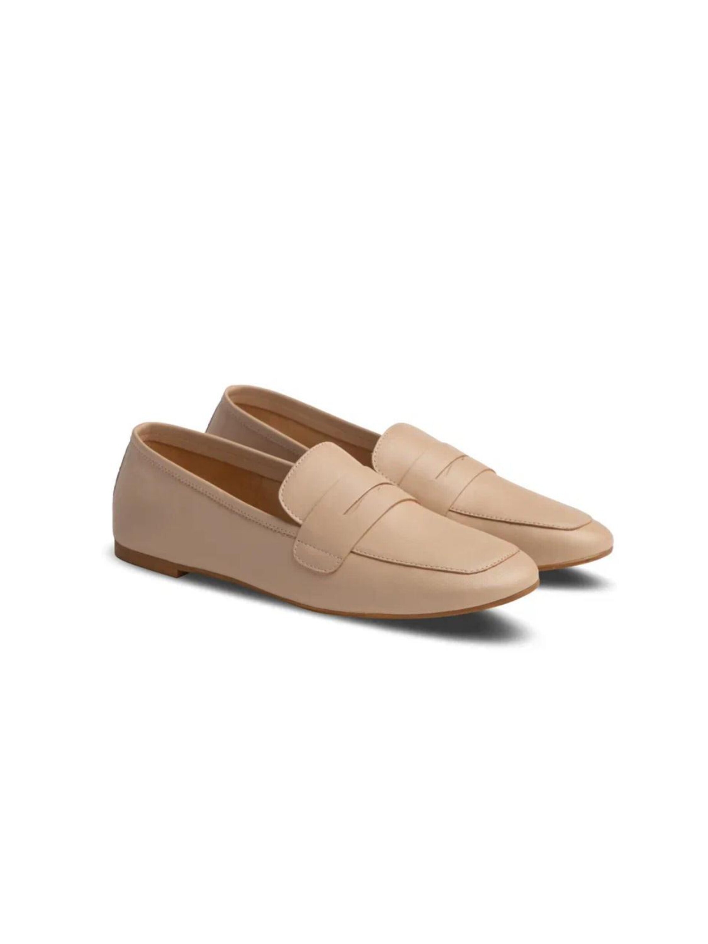 Flarelle Moccasin 'Vialetto Nappa' in Beige: front