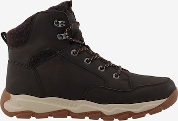 Bottines à lacets TOM TAILOR en marron : devant