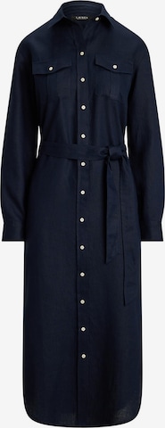 Lauren Ralph LaurenKošulja haljina - plava boja: prednji dio