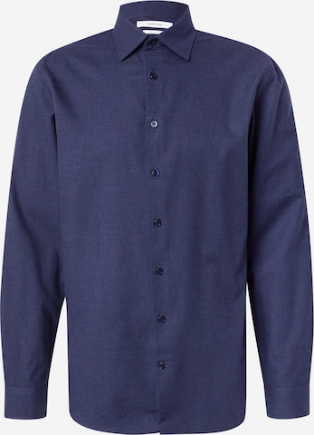 SELECTED - Camisa 'SLHLEO' en azul: frente