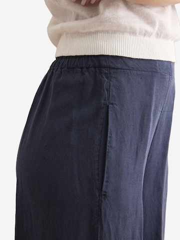 Loosefit Pantalon Il Lanificio en bleu