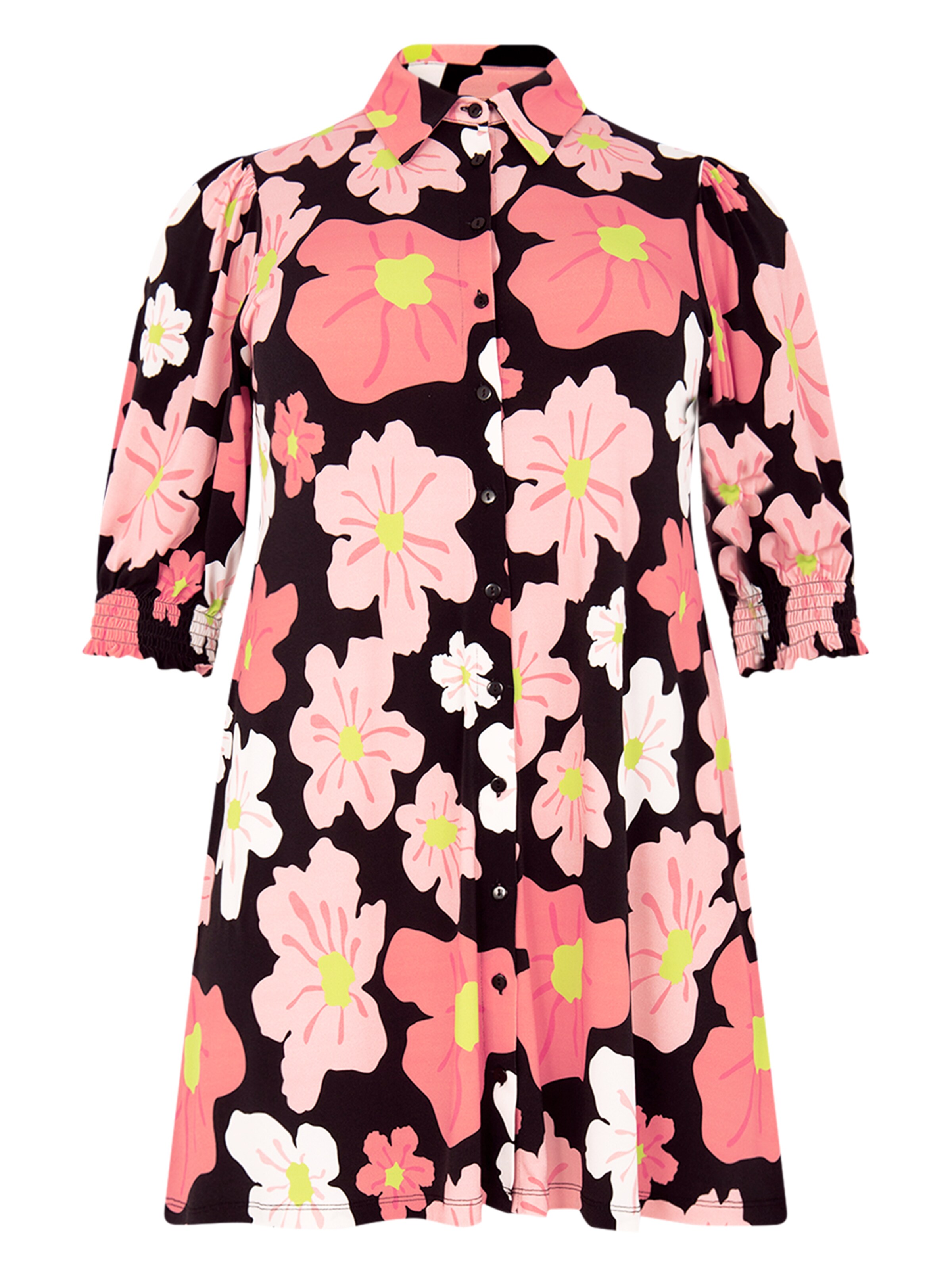 YOEK Blouse in Gemengde kleuren: voorkant