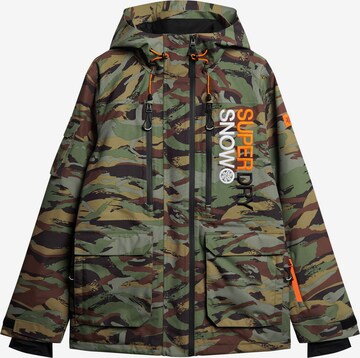 Superdry Sportjacke in Grün: predná strana