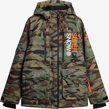 Superdry Sportjacke in Grün: predná strana