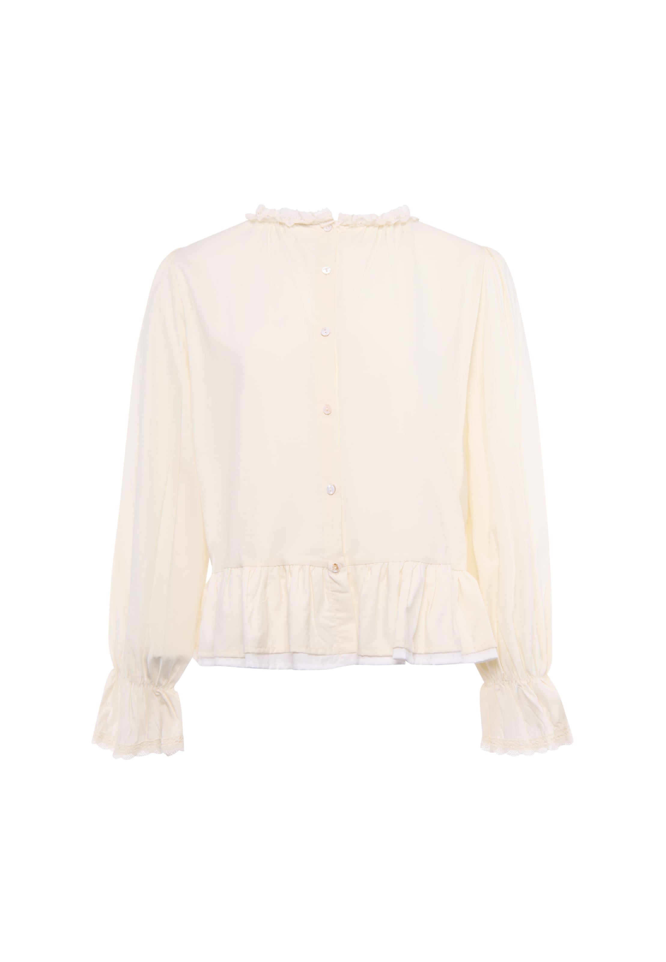 faina - Blusa en beige: frente