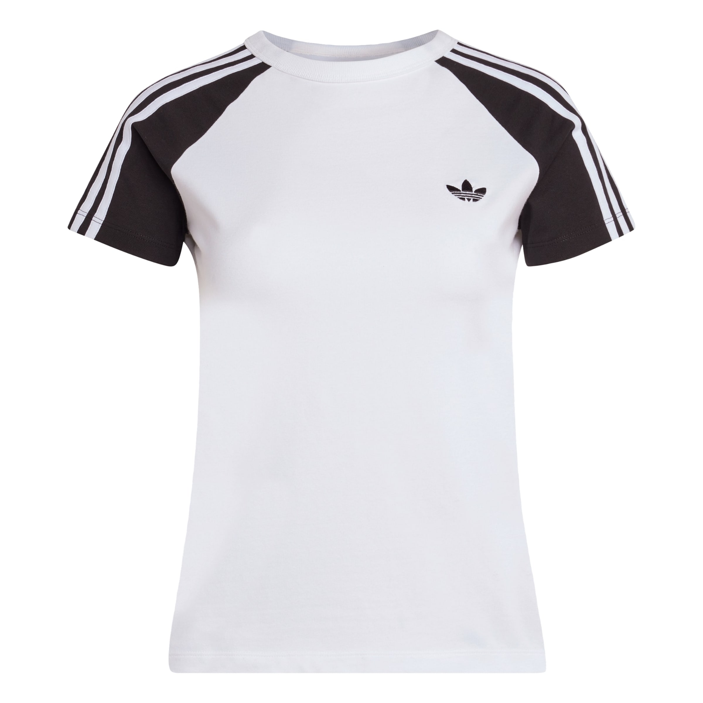 ADIDAS ORIGINALS Shirt in White: front